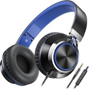 AILIHEN C8 Kids Wired Headphones with Mic