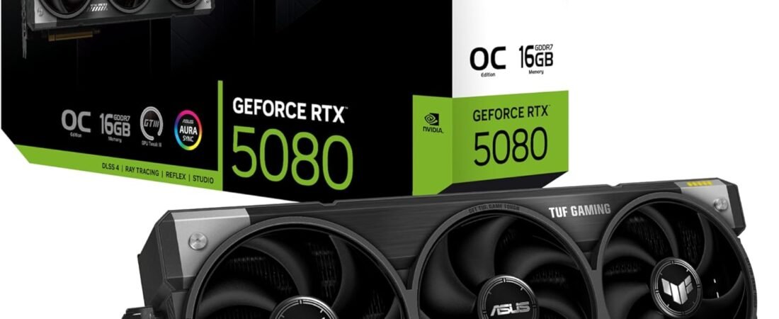 ASUS TUF Gaming GeForce RTX™ 5080 16GB GDDR7 OC Edition Graphics Card