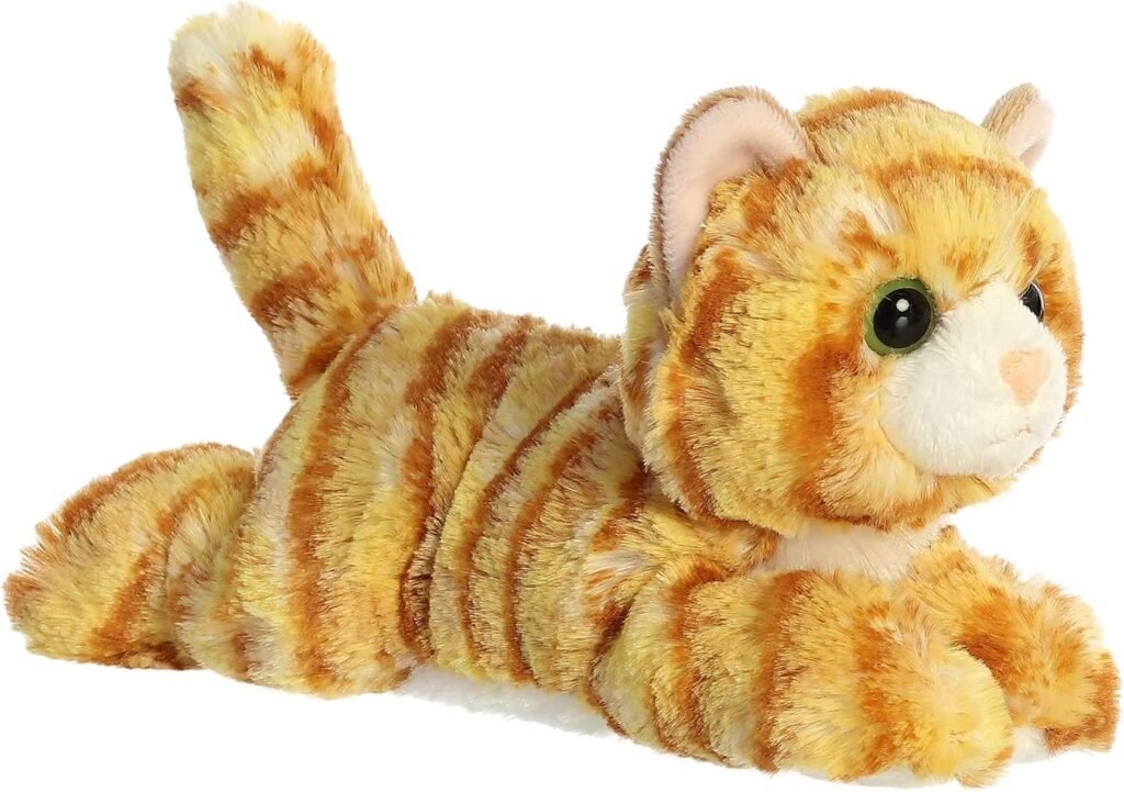 Aurora® Adorable Mini Flopsie™ Ginger Cat™ Stuffed Animal