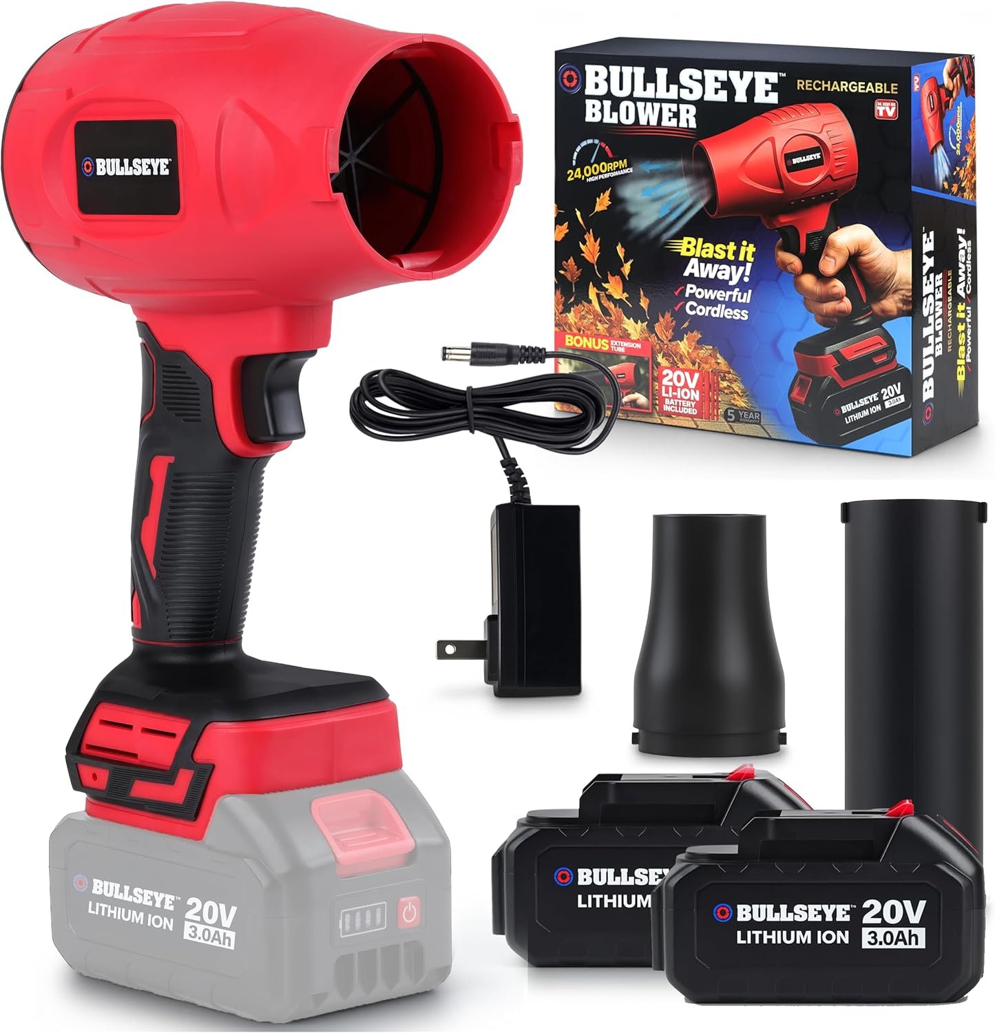 Bullseye Blower – Cordless Leaf Blower