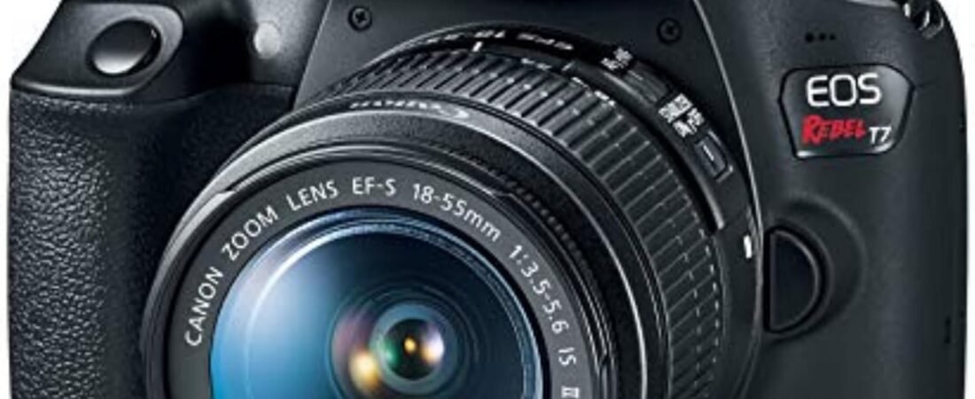 Canon EOS Rebel T7 DSLR Camera with EF-S 18-55mm f/3.5-5.6 IS II Lens Kit