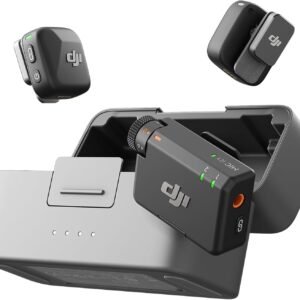 DJI Mic Mini (2 TX + 1 RX + Charging Case), Wireless Lavalier Microphone