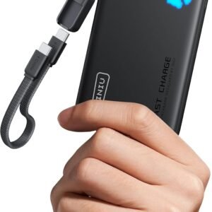 INIU 45W Fast Charging Portable Charger, Smaller 10000mAh Travel Power Bank