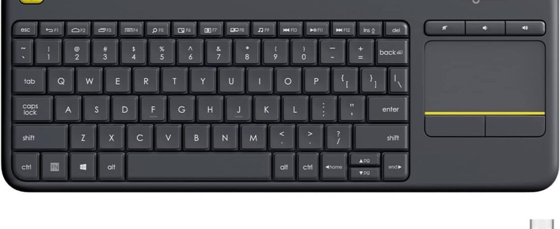 Logitech K400 Plus Wireless Touch TV Keyboard