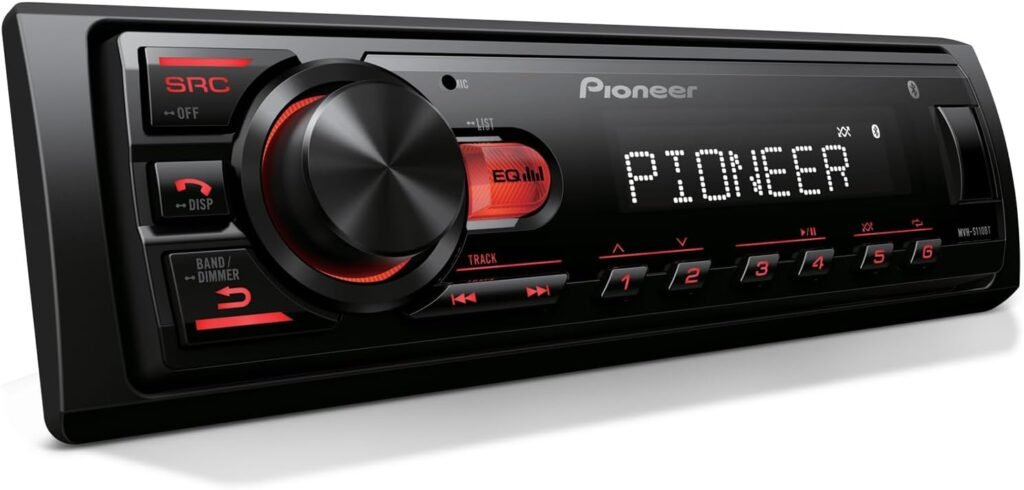 Pioneer MVH-S110BT 1-Din Digital Media Car Stereo
