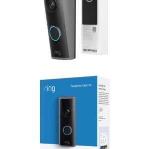 Ring Peephole Cam 2K (Newest Model)