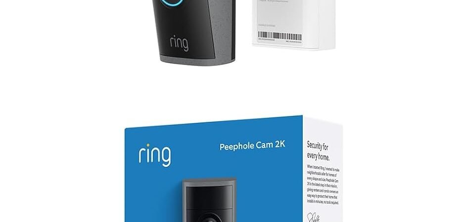 Ring Peephole Cam 2K (Newest Model): The Ultimate Smart Door Security Solution